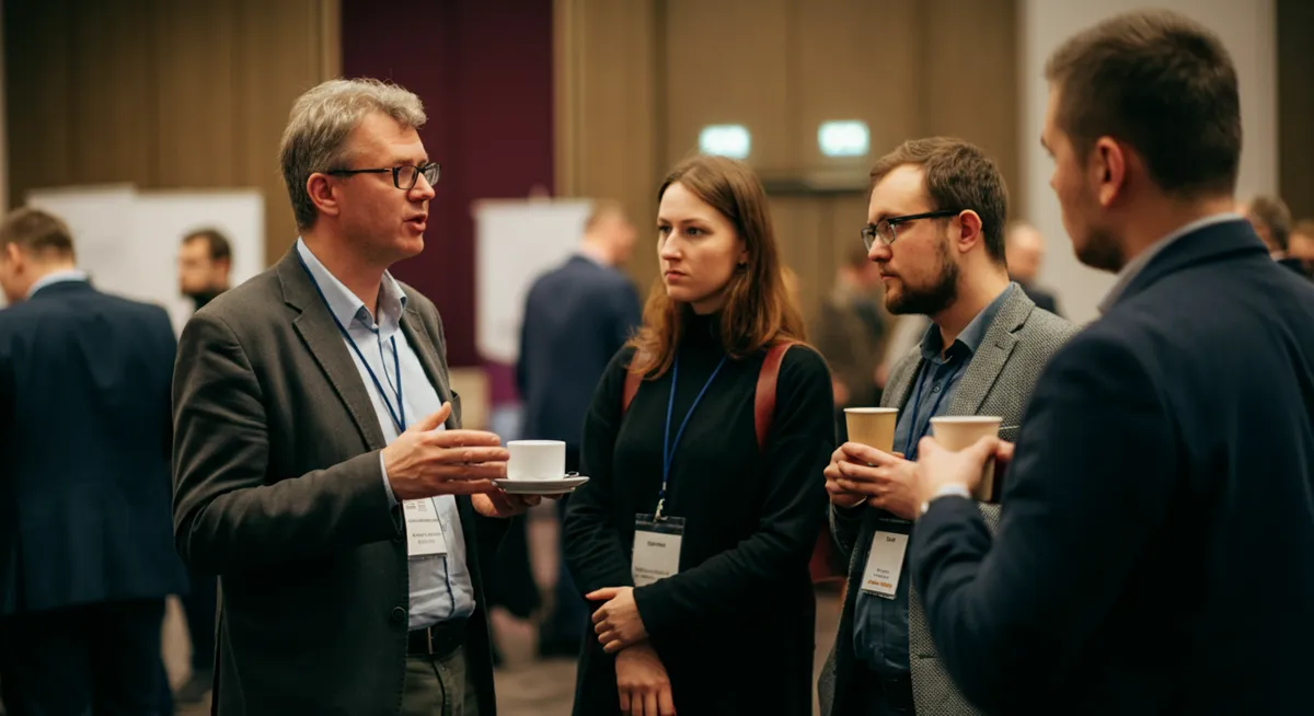 Grupa studentów prawa i ekonomii dyskutująca nad dokumentami w czytelni