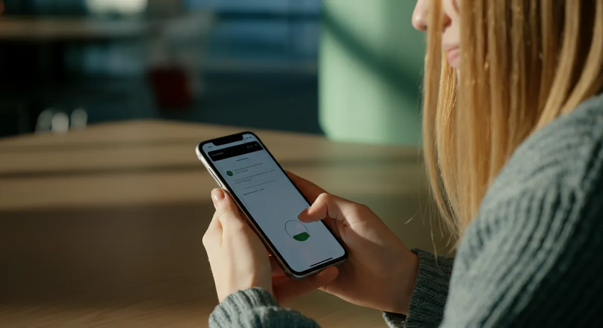 Nowoczesny smartfon prezentujący interaktywny interfejs Siri AI ze wsparciem sztucznej inteligencji